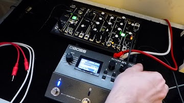 Make Noise 0-Coast & Boss RV500 Reverb