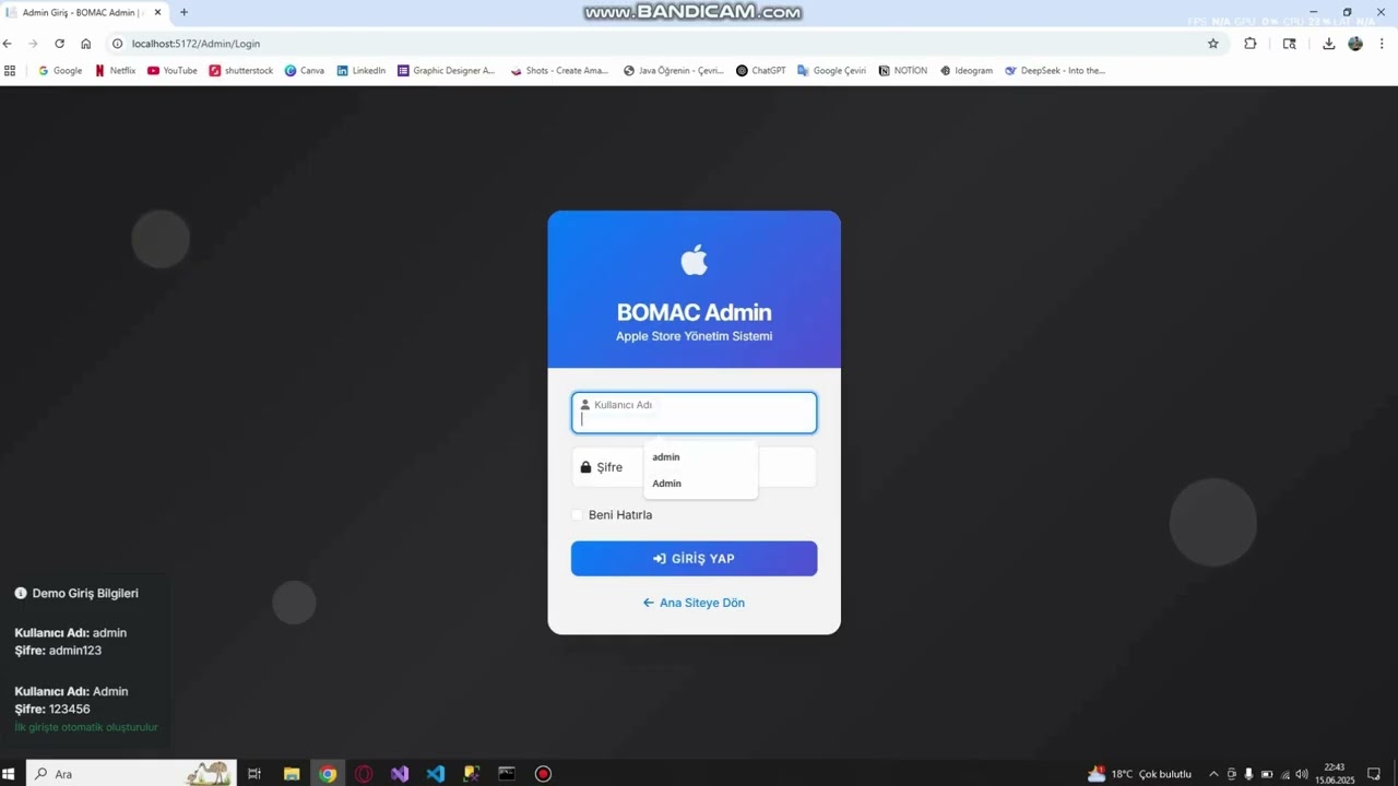 Infotech Academy Öğrenci Projeleri: Teknoloji Ürünleri Satışı (Batuhan Özen ve Muhammet Ali Cangöz)