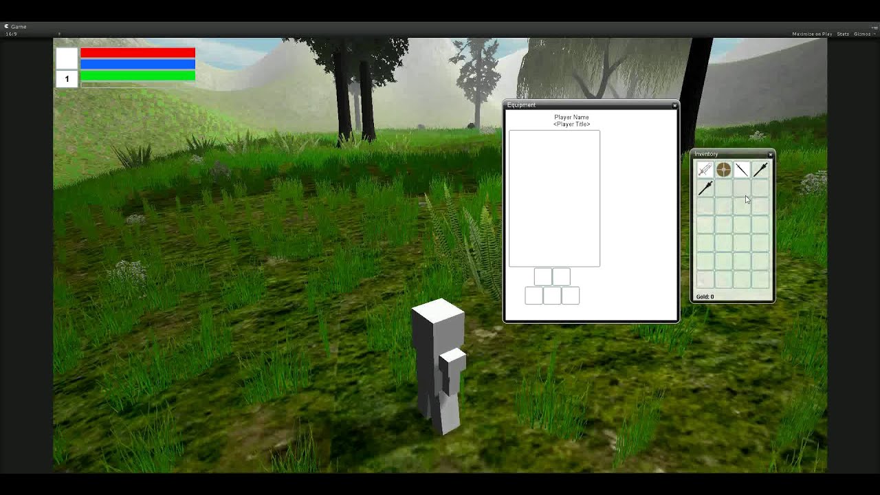 [Another World] Equip, Inventory System