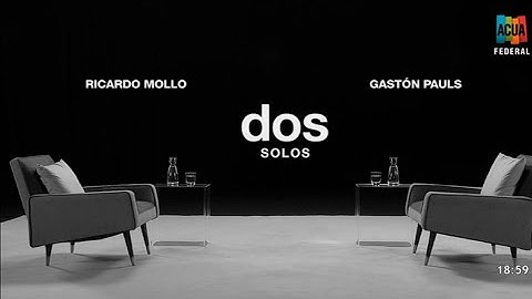 Dos solos - Ricardo Mollo (entrevista completa) ACUA Federal