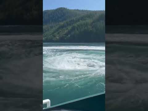 A glimpse of the whirlpool known as Devil’s Hole. 🤯 || #shorts #whirlpool