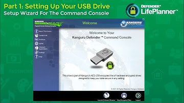 The Setup Wizard Part 1: Setting Up The USB Drive Security and The Command Console