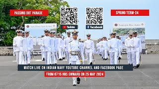 Indian Naval Academy Passing Out Parade Spring Term 2024