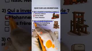 🧠 Quiz sur les Inventions : Seuls les Génies Auront 5/5 ! 🚂?#quiz #defi