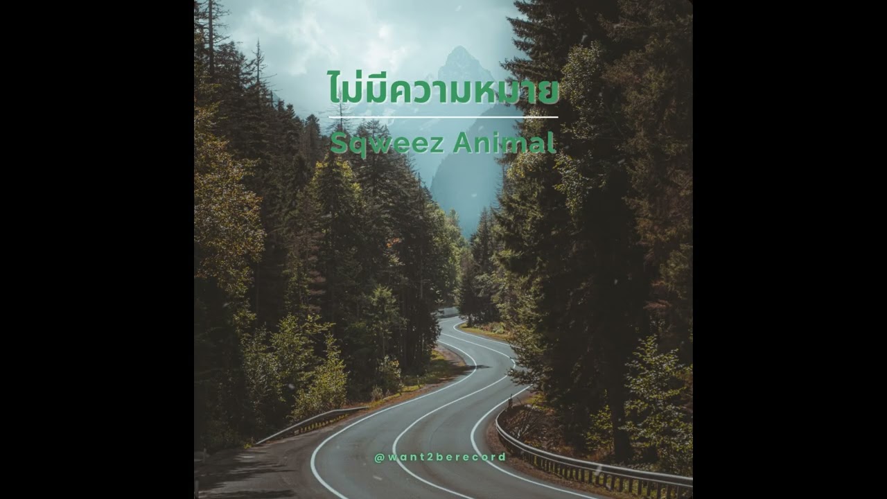 ไม่มีความหมาย - Sqweez Animal [ Acoustic Jazz Cover ]