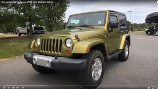 The Automotive Company - 2008 Jeep Wrangler Sahara