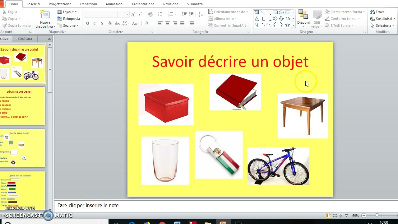 Savoir Décrire Un Objet Youtube 