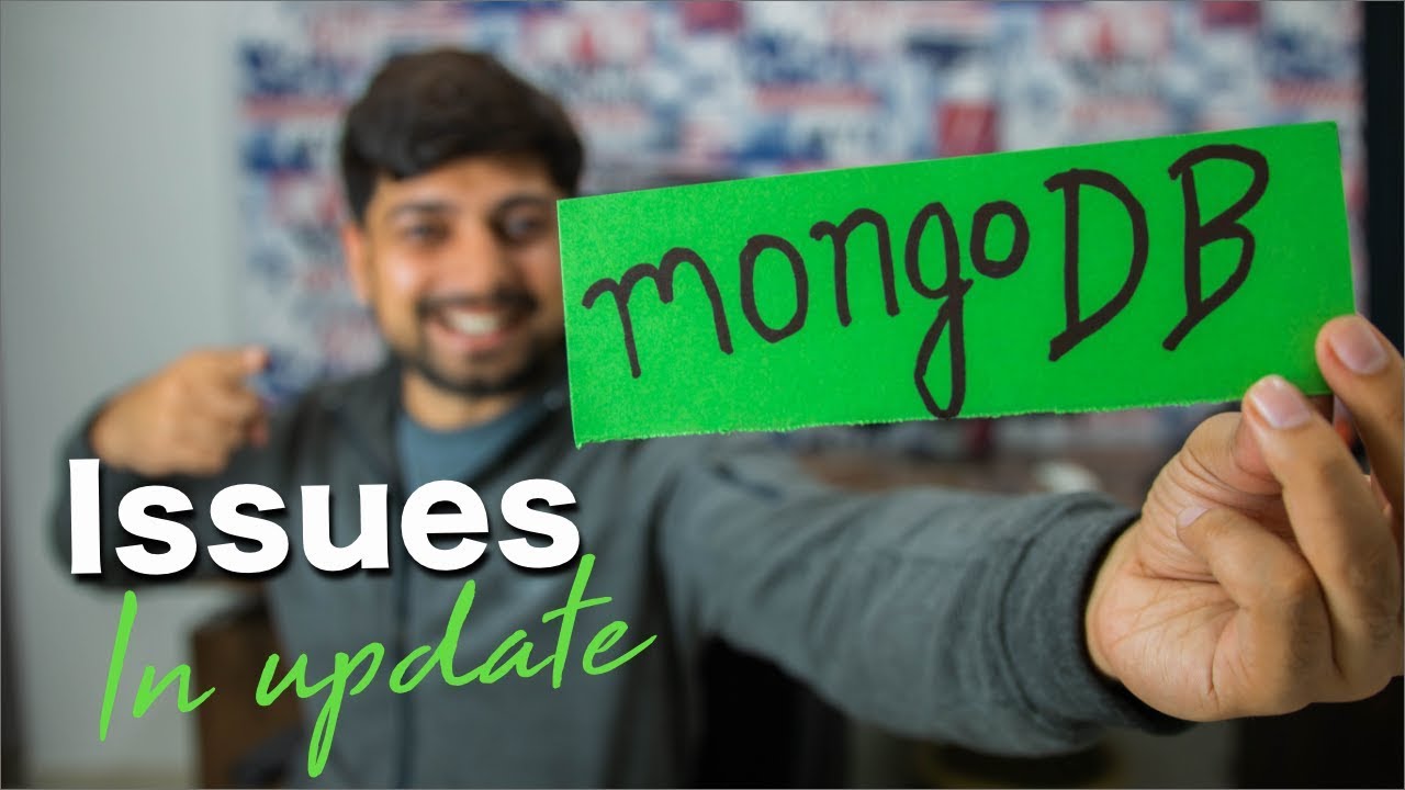 Database issues with Update in mongodb - YouTube