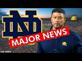 HOLY COW! Notre Dame Football Just Got Some GREAT Recruiting News!