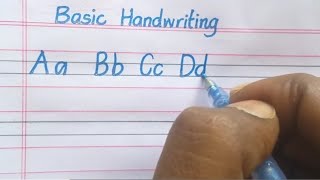 Basic English alphabet | for beginners and students | handwriting