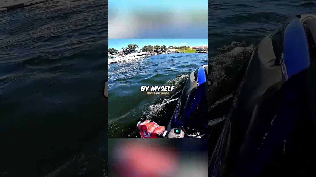 Гидроцикл Stand Up отбуксировал судно, терпящее бедствие 😳 Автор: @iMotorMike