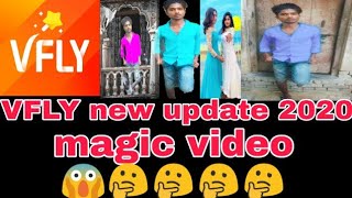 Vfly app me magic video kaise banaye//in hindi //new update 2020 screenshot 5