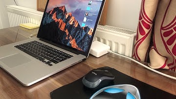 How to DIS-CONNECT a Logitech Wireless Mouse From a Macbook Pro Computer - Basic Tutorial | New