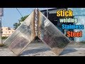 stick welding stainless steel 