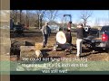 Gorillabac pickup truck log splitter crane lift Christmas gift is a game changer for wood splitting