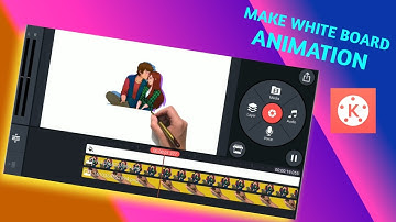 Make Whiteboard Animation in Kinemaster | Whiteboard Animation Tutorial Video | Editing