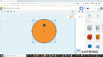 Designing Eccentric CAM with TinkerCAD