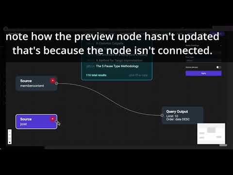 Query Forge | Pro ONLY - Preview Node with Search and Exclusion