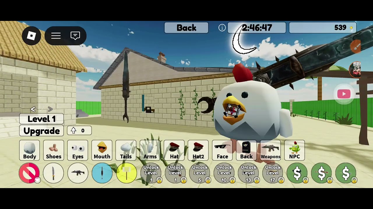 Chicken gun - roblox
