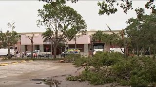 Possible Tornado Touchdown in Delray Beach