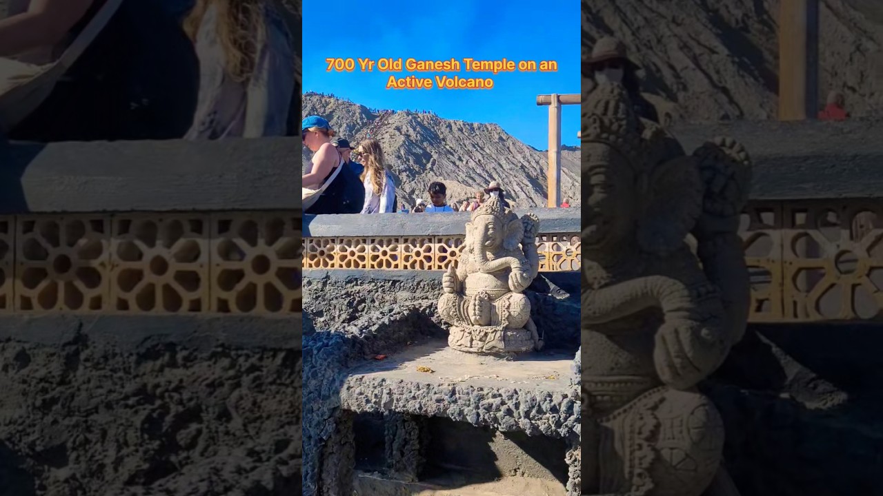 Happy Ganesh Chaturthi 2025 🙏 | Ganesh at Mount Bromo, Indonesia #ganeshchaturthi Happy Ganesh Chaturthi 2025 🙏 | Ganesh at Mount Bromo, Indonesia #ganeshchaturthi