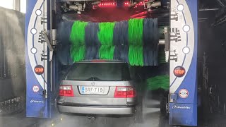 Very Dirty Car & Well Equipped WashTec SoftCare 2 Pro Star + Lights Car Wash