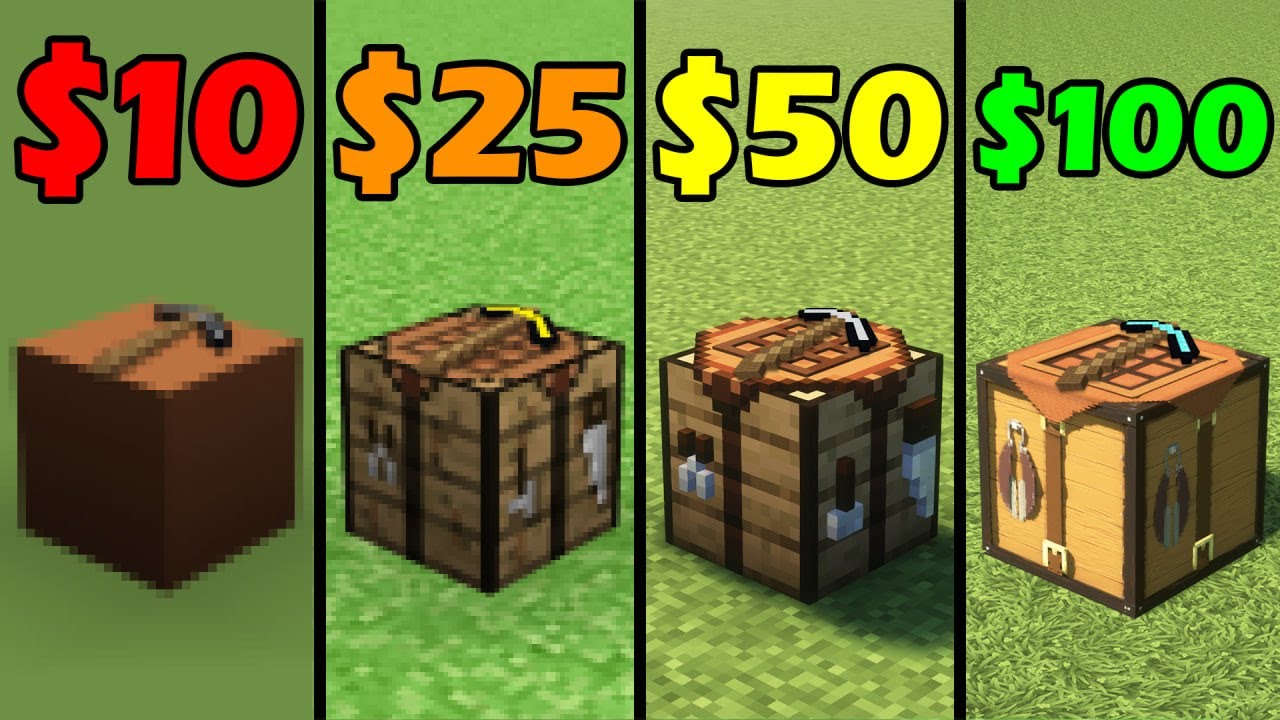 minecraft-for-0-vs-10-vs-25-vs-50-vs-100-youtube