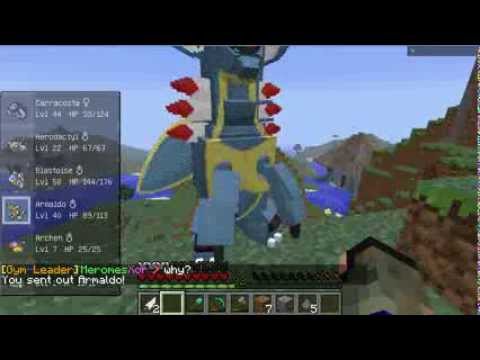 Pixelmon Mod Rare Fossil Evolving Anorith Into Armaldo 