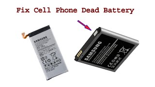 How to Fix Reuse Cell Phone Dead Battery, awesome diy idea