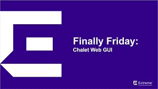 Finally Friday #26 – Chalet GUI screenshot 5