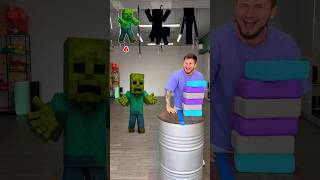 Thumbnail for 💪 Who's been playing minecraft?🟩Guess 3 ⬛️ #shorts #challenge