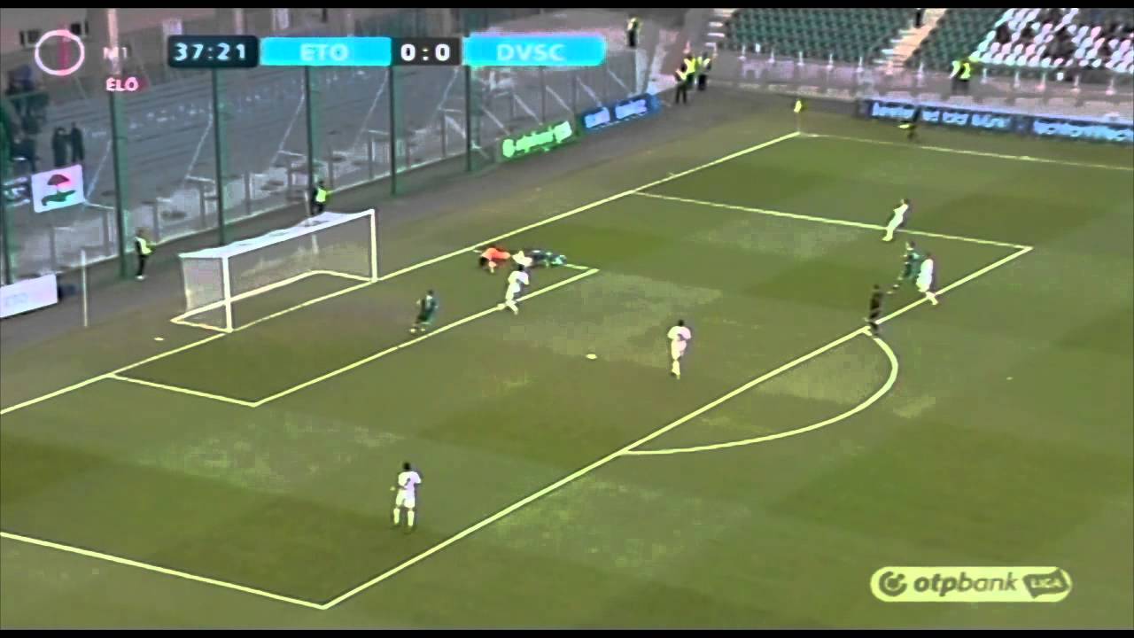 16. forduló GYŐRI ETO FC - DVSC TEVA 2-0 összefoglaló