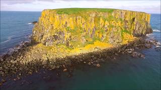 Dji Phantom 3 Advanced - Larrybane & Sheep Island - Antrim Coast Part 1