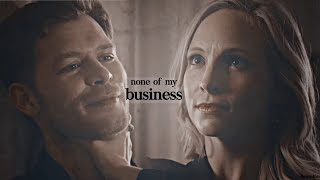 klaus & caroline | none of my business