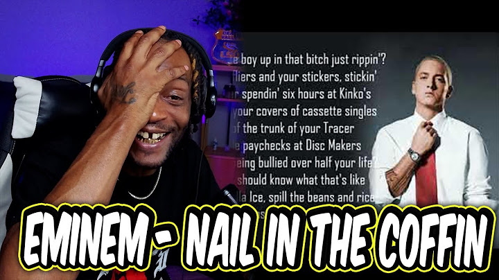 HoodFacts TV Reacts to | Eminem - Nail in the Coffin