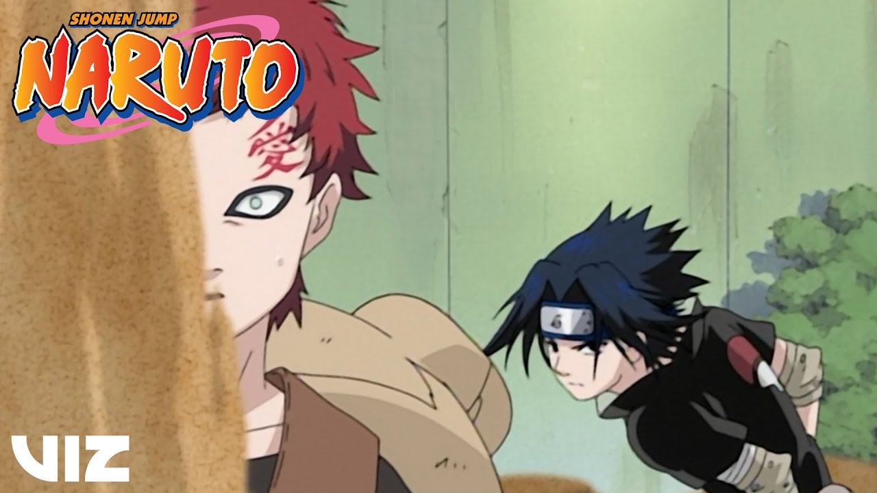 Sasuke usa o chidori contra o Gaara! 🥶 #narutoclassico #sasuke
