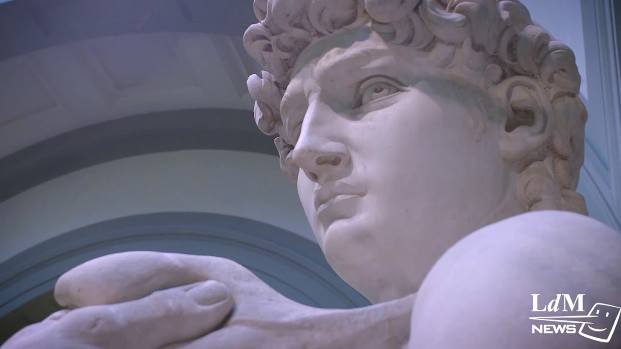 Michelangelo's David gets a cleaning YouTube