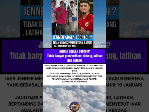 IVAR JENNER: PANUTAN