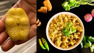 How to make Sura Puttu in Tamilசுறா புட்டு செய்வது எப்படிScrambled Shark FishSeafood Recipe