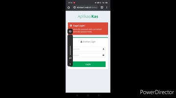 Aplikasi kas berbasis web