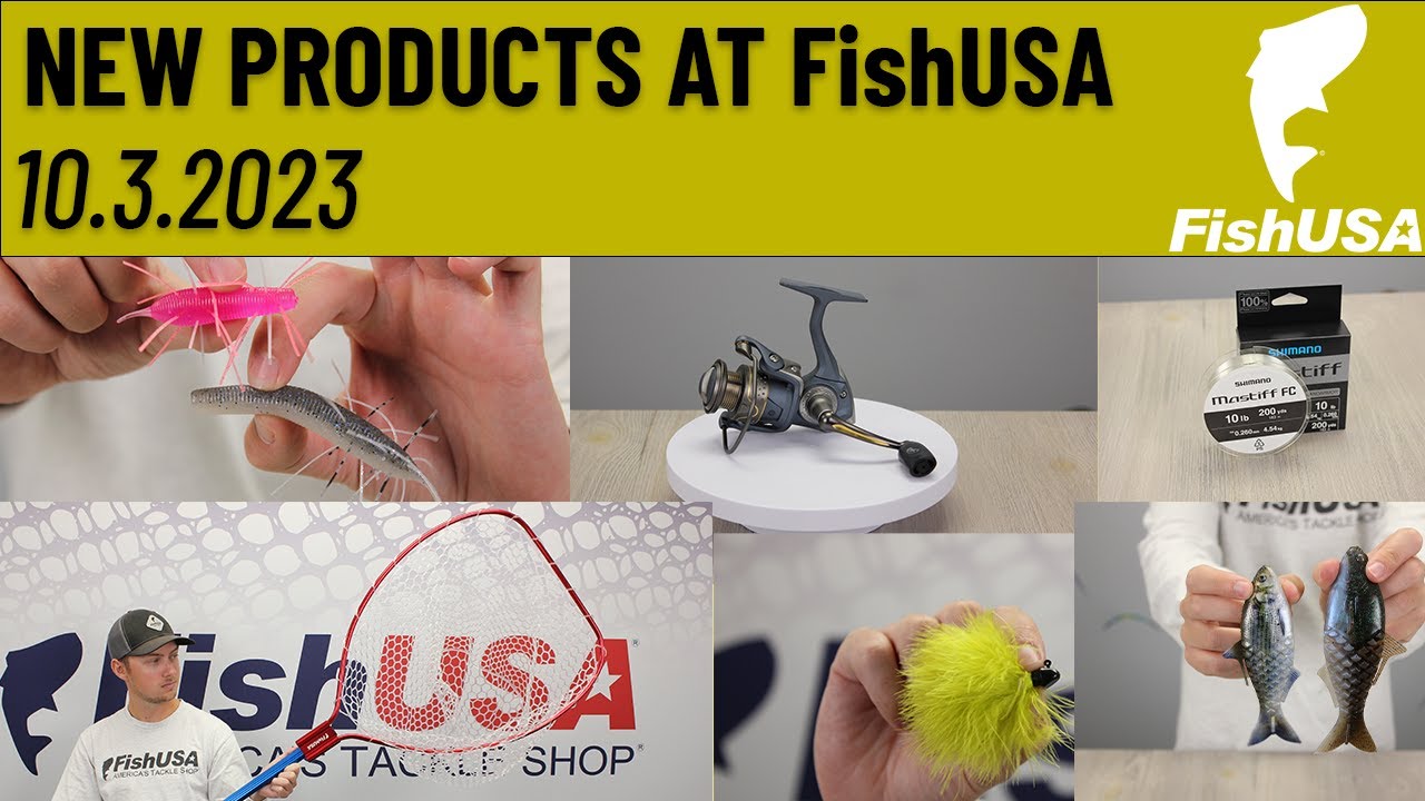 New Products at FishUSA 10.3.2023 