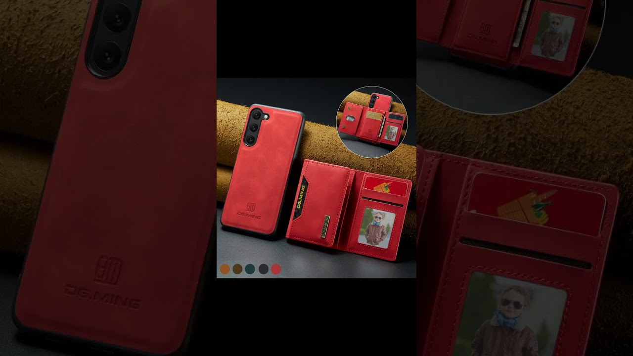 Dgmingcase.com Samsung Galaxy S23 M2 Wallet Case Black