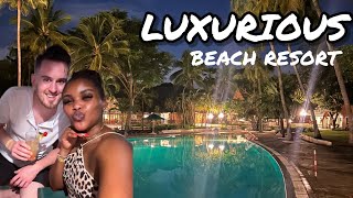 OUR STAY AT THE MOST LUXURIOUS BEACH RESORT IN KENYA!!
