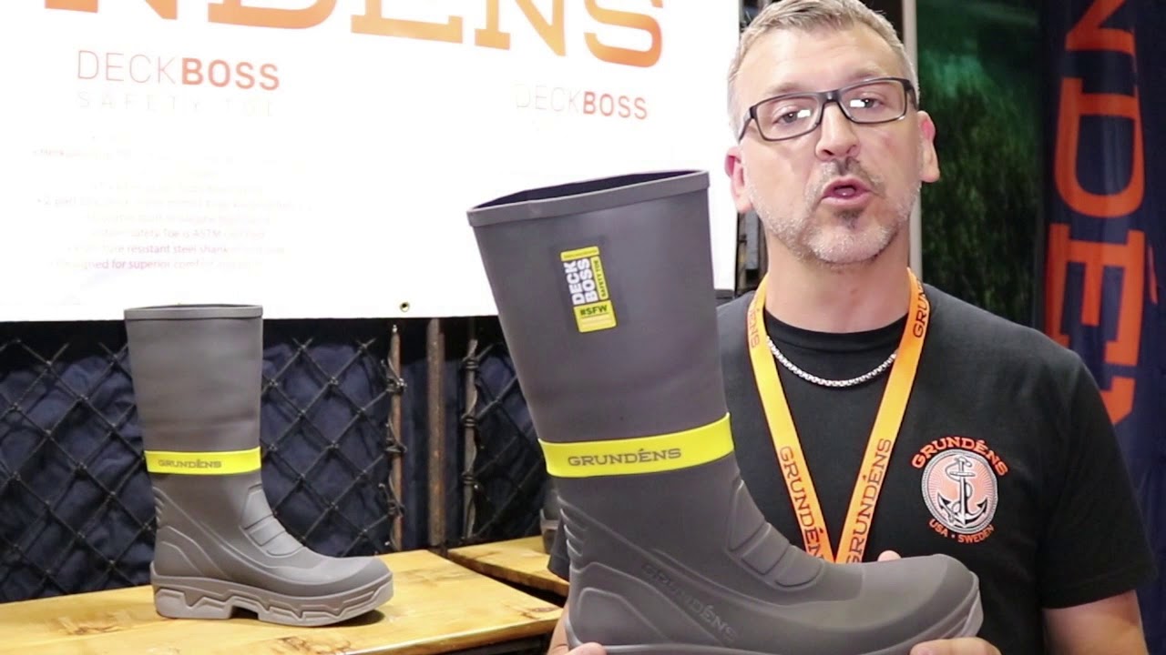 Grundens DeckBoss Safety Toe Boots at 