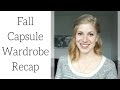 Fall 2014 Capsule Wardrobe Recap