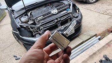 VW Golf GTI GTD 7 7.5 HID Projector Headlight bulb replacement.