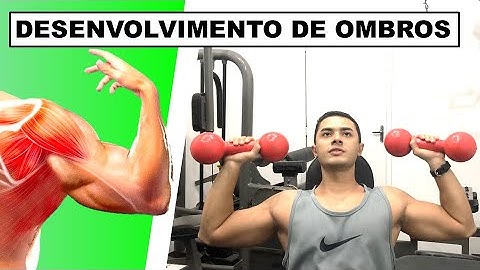 Desenvolvimento de ombros com halteres: descubra como CONQUISTAR o VISUAL IMPRESSIONANTE