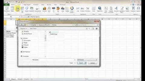 MS Office 2010. Excel Basic: Unit 2 Topic C: Inserting Basic Pictures