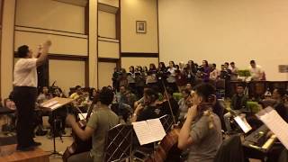 Tanjung Katong - Pacemaker Choir, Maple Orchestra, Radityo Prakoso Rehearsal