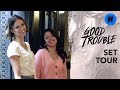 Good Trouble | Set Tour With Maia Mitchell & Cierra Ramirez | Freeform